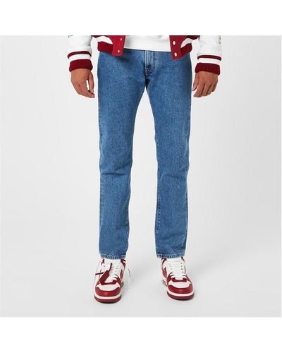 Off-White c/o Virgil Abloh Arrow Slim Jeans - Blue