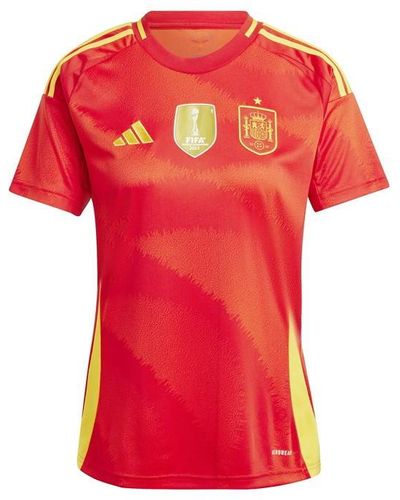 adidas Spain Home Shirt 2024 - Red