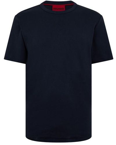 HUGO Dozy Plain Logo T-shirt - Blue