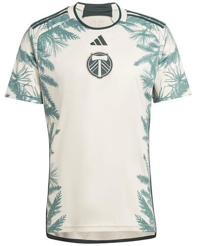 adidas Portland Timbers Away Shirt 2024 2025 Adults - Green