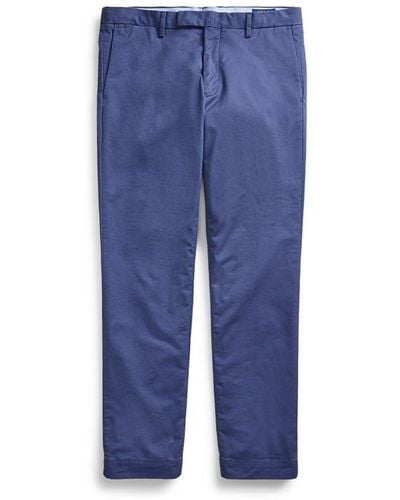 Polo Ralph Lauren Flat Chino Trousers - Blue