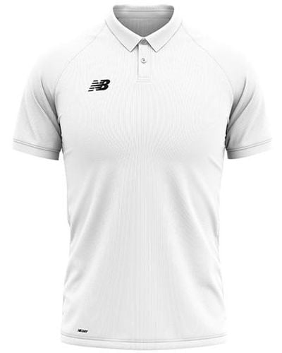 New Balance Polo Shirt Sn99 - White