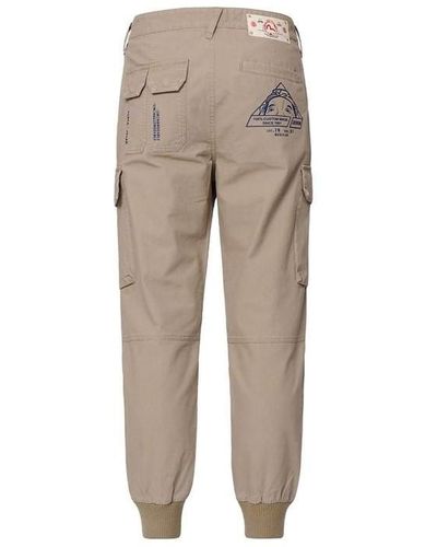 Evisu Printed Cargo Trousers - Grey