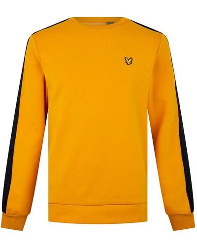Lyle And Scott Sport Crew Sweatshirt - Yellow