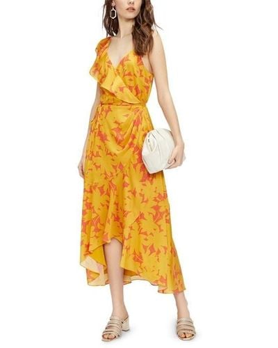 Ted Baker Ted Ruffl Md Wrap Ld99 - Yellow