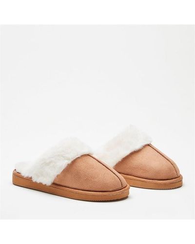Studio Memory Foam Mule Slipper - Brown