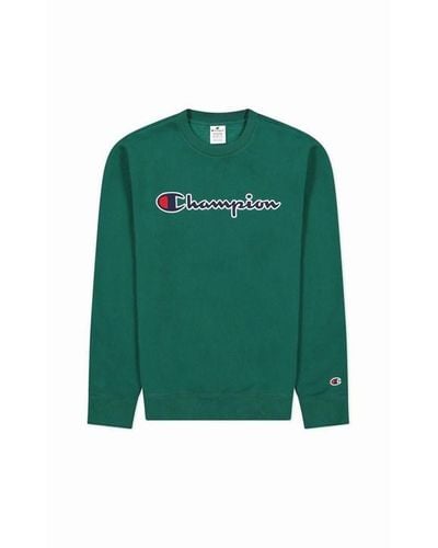 Champion Logo Sweatshirt - Green