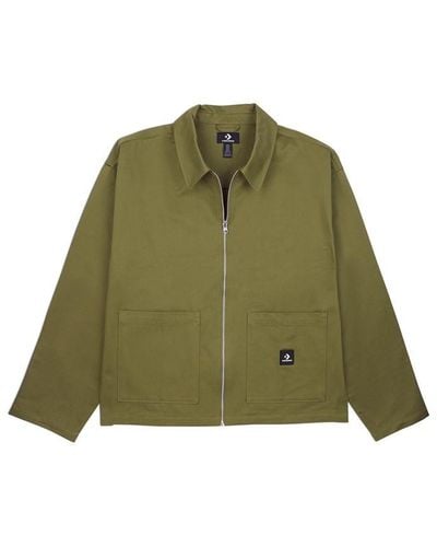 Converse Seasonal Shirt Jacket - Green
