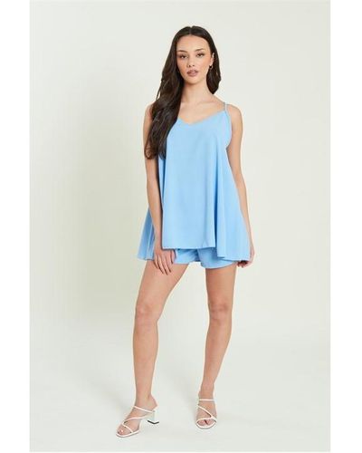 Be You Cami And Short Set - Blue