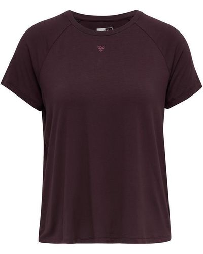 Hummel Fiona T Shirt - Purple