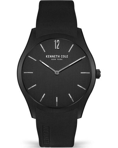 Kenneth Cole Steel Fashion Analogue Quartz Watch - Black