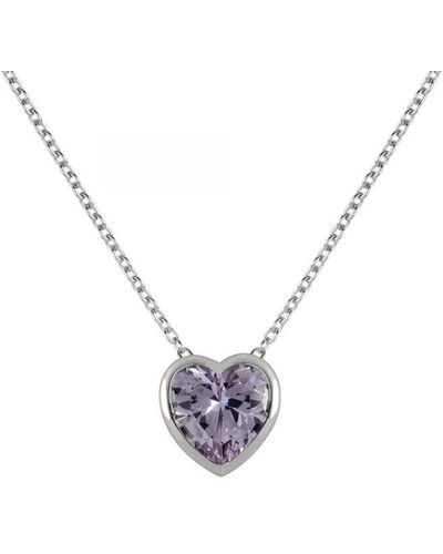 Radley Ladies Sterling Amths Heart Necklace - Metallic