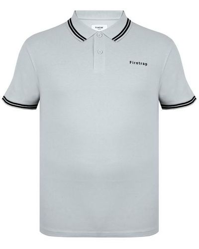 Firetrap Lazer Polo Shirt - Grey