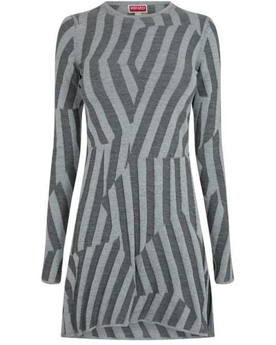 KENZO Dazzle Dress - Grey