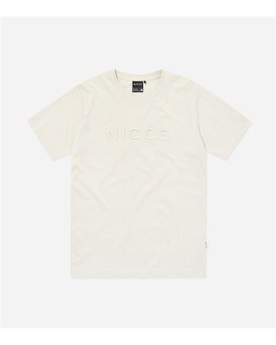 Nicce London Logo T-shirt - White