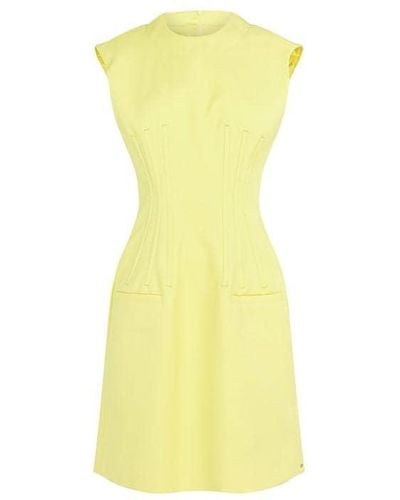 Sportmax Cinese Dress - Yellow