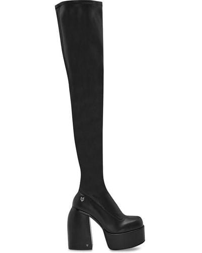 Naked Wolfe Juicy Thigh High Boots - Black