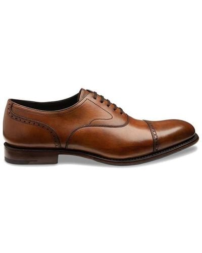 Loake Hughes Derby Shoes - Brown
