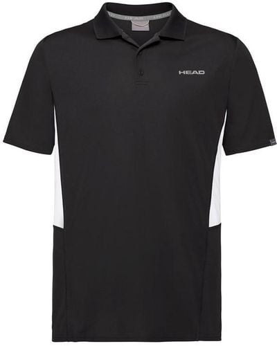 Head Club Tech Polo Shirt - Black