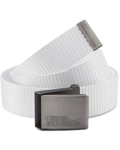 Oscar Jacobson Golf Belt - Grey