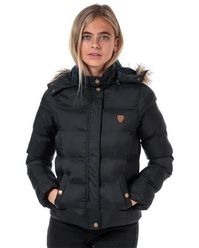 Brave Soul Hopp Padded Jacket - Black