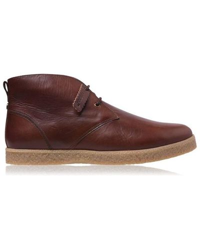 Farah Jonah Chukka Boots - Brown