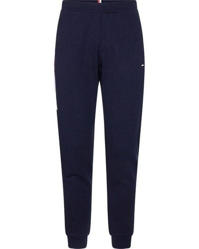 Tommy Sport Global Stripe jogging Trousers - Blue
