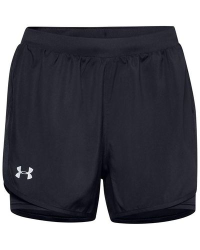 Under Armour Fly By 2.0 2n1 Short - Blue