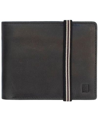 Primehide Columbia Bifold Wallet With Coin Pouch - Black