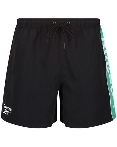 Reebok Reu Swim Shorts - Black