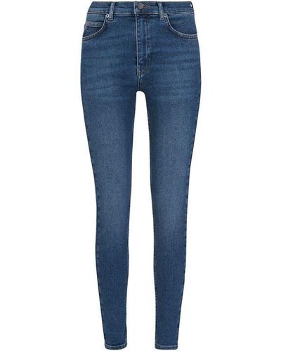 Whistles Sculpted Skinny Jean - Blue