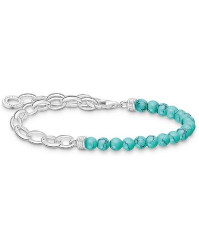 Thomas Sabo Ladies Charmista Charm Bracelet - Blue