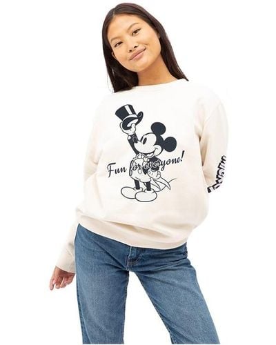 Disney Mickey Mouse Sweatshirt - White
