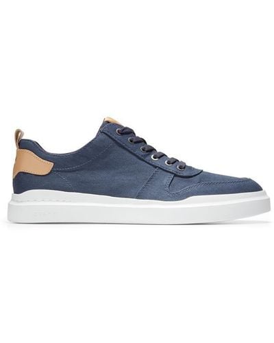 Cole Haan Grandpro Rally Canvas Trainers - Blue
