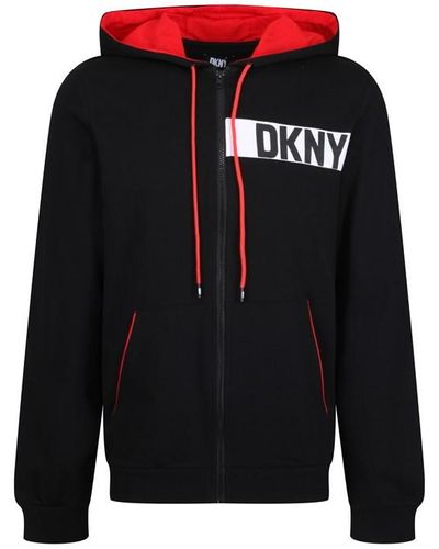 DKNY Lshded Top Rh Sn99 - Black