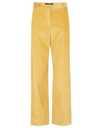 Weekend by Maxmara Lusso Trousers - Yellow