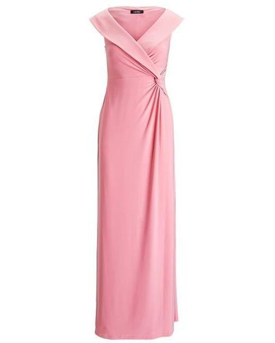 Lauren by Ralph Lauren Leonidas Gown - Pink