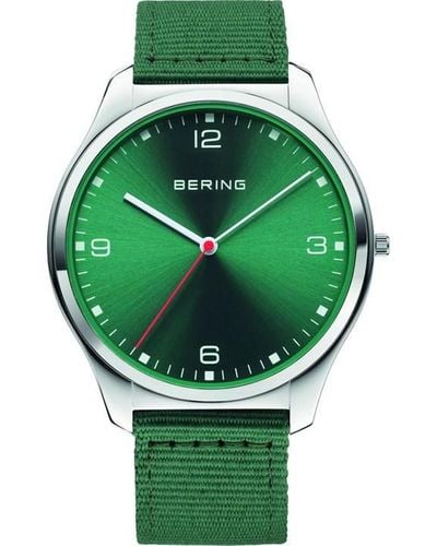 Bering Ocean Ultra Slim Watch - Green