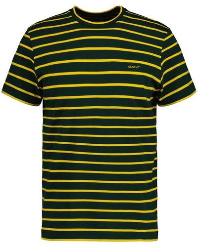 GANT Striped T-shirt - Green
