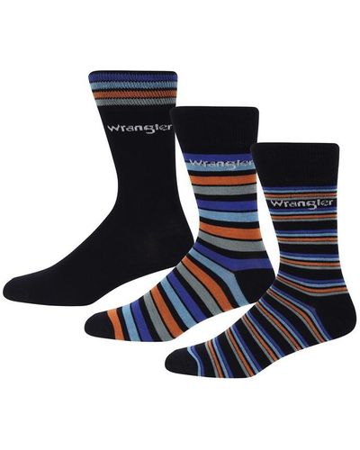 Wrangler Socks 3pk Sn99 - Blue