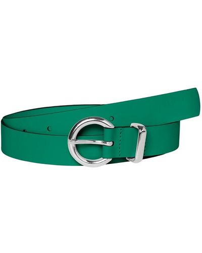 Vero Moda Vm Leather Belt Ld99 - Green