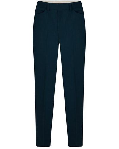 Patrick Grant Studio Frog Tailored Fit Trousers - Blue
