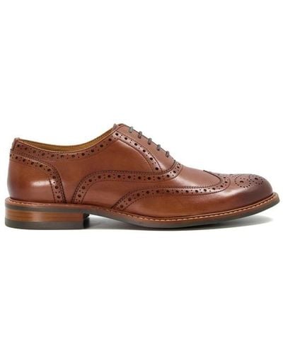 Dune tan deals brogues