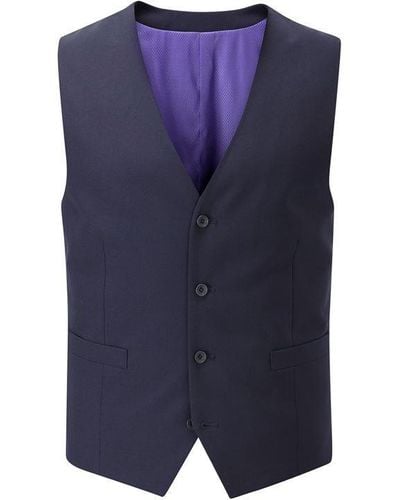 Skopes Darwin Suit Waistcoat - Blue
