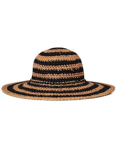 Biba Crochet Hat - Brown