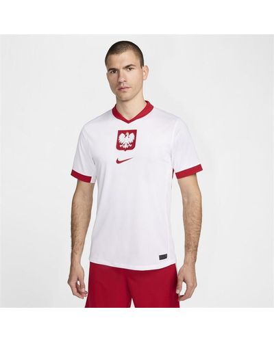 Nike Poland Home Shirt 2024 Adults - White