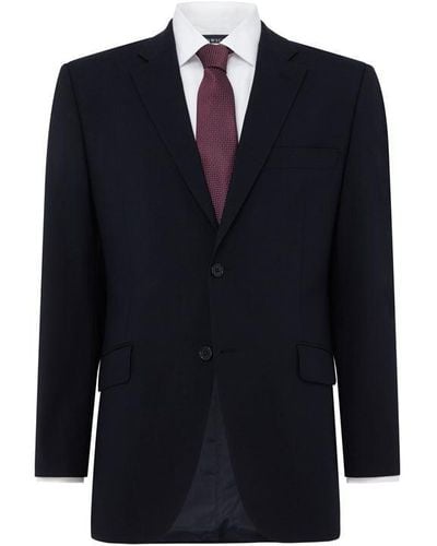 Howick Jericho Panama Suit Jacket - Blue