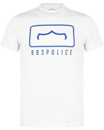 883 Police Merton T Shirt - White