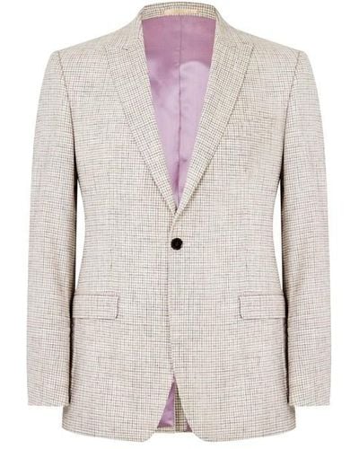 Without Prejudice Perrin Slim Fit Suit Jacket - Grey