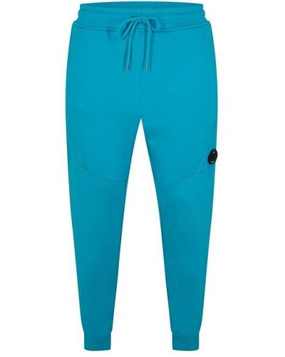 C.P. Company Fleece Tapered joggers - Blue